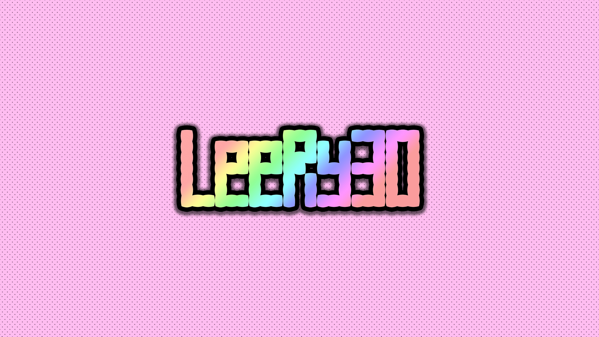 LeeRy30 Pink Dots Wallpaper